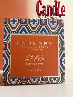 Laundry by Shelli Segal LA Magic Woods scented 8 Oz candle